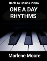 One A Day Rhythms piano sheet music cover